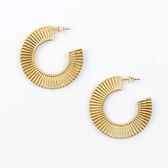 Alco Jewelry - Alco St. Augustine Hoops Gold